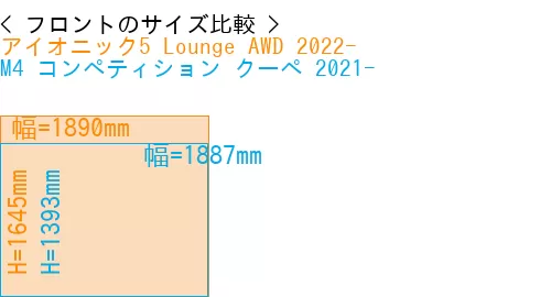 #アイオニック5 Lounge AWD 2022- + M4 コンペティション クーペ 2021-